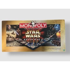 Monopoly Star Wars Episode I Collector‎ Edition Game 3D Gameboard Complete